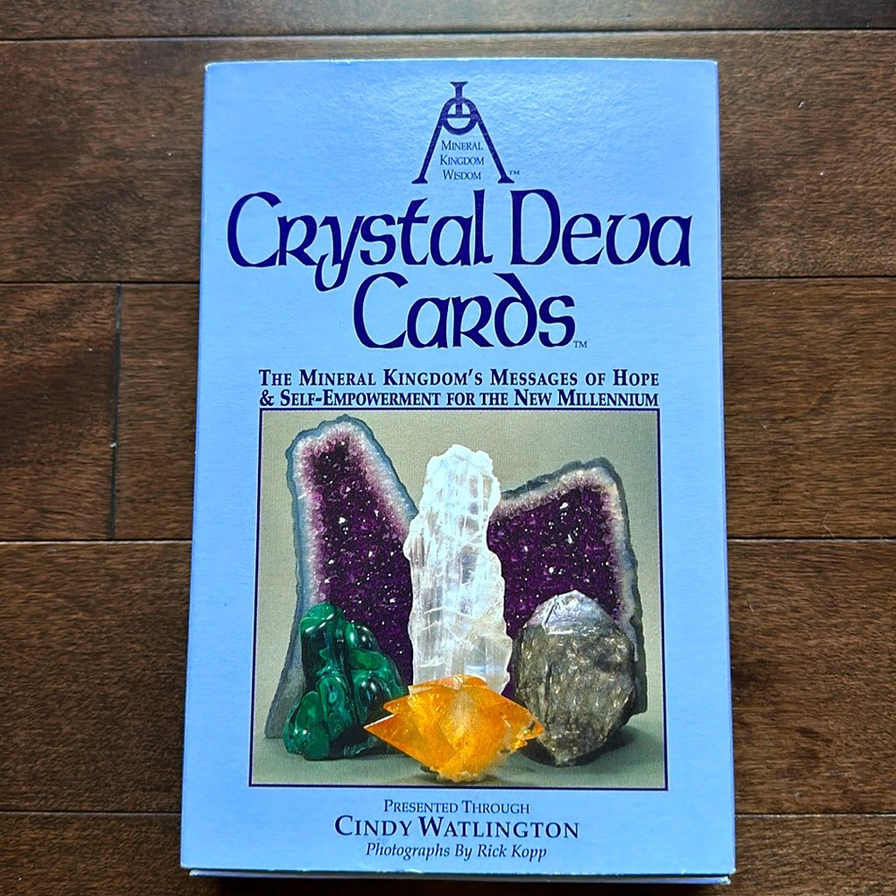 Crystal Deva Cards - Mineral King Wisdom Deck 🔮💎